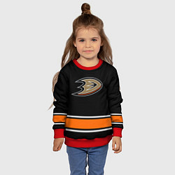 Свитшот детский Anaheim Ducks Selanne, цвет: 3D-красный — фото 2