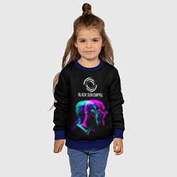 Свитшот детский Black Sun Empire Rage, цвет: 3D-синий — фото 2