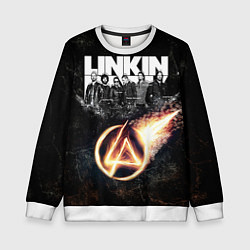 Свитшот детский Linkin Park: Comet, цвет: 3D-белый