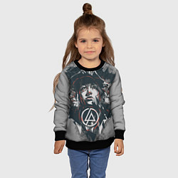 Свитшот детский Linkin Park: My Style, цвет: 3D-черный — фото 2