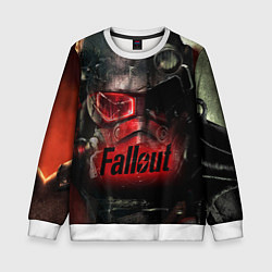 Детский свитшот Fallout Red