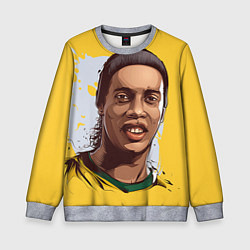 Свитшот детский Ronaldinho Art, цвет: 3D-меланж