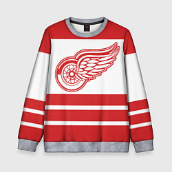 Свитшот детский Detroit Red Wings, цвет: 3D-меланж