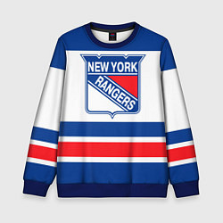 Свитшот детский New York Rangers, цвет: 3D-синий