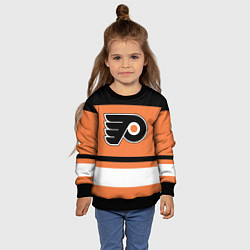 Свитшот детский Philadelphia Flyers, цвет: 3D-черный — фото 2