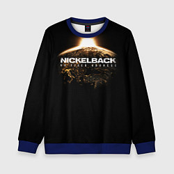 Свитшот детский Nickelback: No fixed address, цвет: 3D-синий