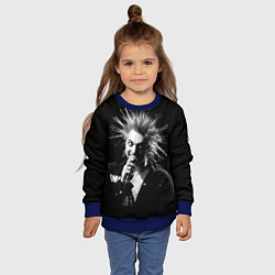 Свитшот детский Горшок 1, цвет: 3D-синий — фото 2