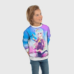 Свитшот детский No Game No Life, цвет: 3D-белый — фото 2