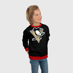 Свитшот детский Pittsburgh Penguins: Malkin, цвет: 3D-красный — фото 2