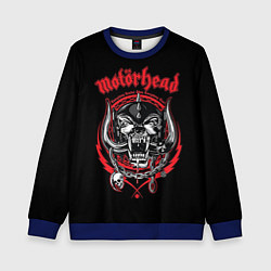 Свитшот детский Motorhead, цвет: 3D-синий