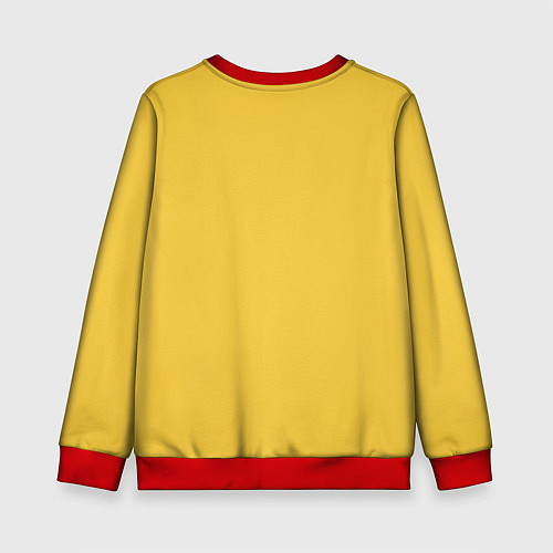 Детский свитшот Пикачу / 3D-Красный – фото 2