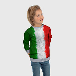 Свитшот детский Italian, цвет: 3D-меланж — фото 2