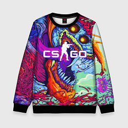 Свитшот детский CS:GO, цвет: 3D-черный