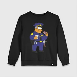 Детский свитшот Chief Clancy Wiggum