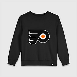 Свитшот хлопковый детский Philadelphia Flyers, цвет: черный