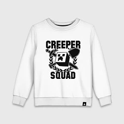 Детский свитшот Creeper Squad