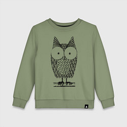 Детский свитшот Owl grafic