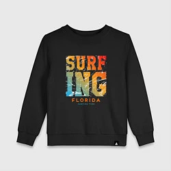 Детский свитшот Surfing Florida