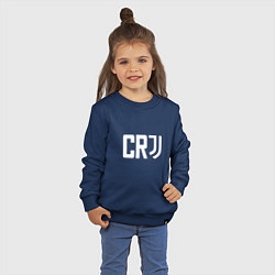 Свитшот хлопковый детский CR7, цвет: тёмно-синий — фото 2