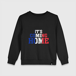 Детский свитшот France: I'ts coming home