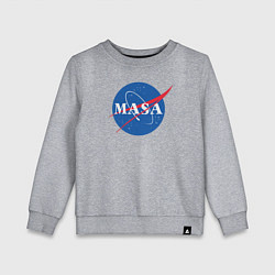 Свитшот хлопковый детский NASA: Masa, цвет: меланж
