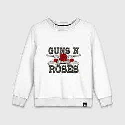 Детский свитшот Guns n Roses: rock'n'roll