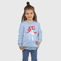 Свитшот хлопковый детский Saitama Hero, цвет: мягкое небо — фото 2
