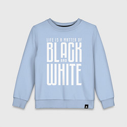 Детский свитшот Juventus: Black & White