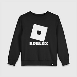 Свитшот хлопковый детский ROBLOX, цвет: черный