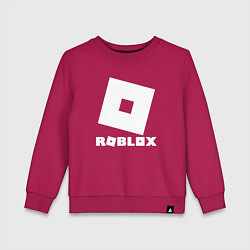 Свитшот хлопковый детский ROBLOX, цвет: маджента