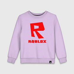 Свитшот хлопковый детский ROBLOX, цвет: лаванда