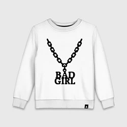 Детский свитшот Bad girl chain