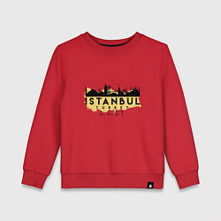 Свитшот хлопковый детский Стамбул - Турция, цвет: красный