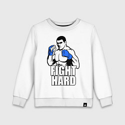 Детский свитшот Fight hard