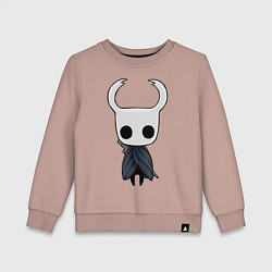 Свитшот хлопковый детский Hollow Knight, цвет: пыльно-розовый