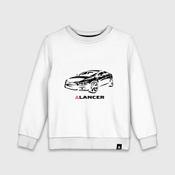 Детский свитшот Mitsubishi lancer