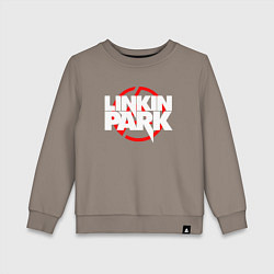 Свитшот хлопковый детский LINKIN PARK, цвет: утренний латте
