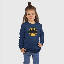 Свитшот хлопковый детский Batman Sign, цвет: тёмно-синий — фото 2
