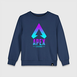 Свитшот хлопковый детский APEX LEGENDS, цвет: тёмно-синий