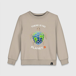 Детский свитшот There's no planet B