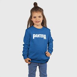 Свитшот хлопковый детский PANTERA цвета синий — фото 2