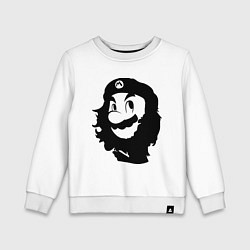 Свитшот хлопковый детский Che Mario, цвет: белый