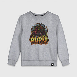 Детский свитшот Lets the galaxy burn