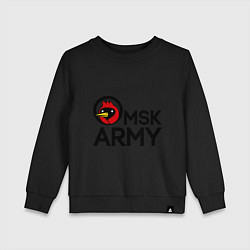 Детский свитшот Omsk army