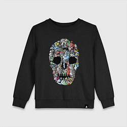 Детский свитшот Tosh Cool skull