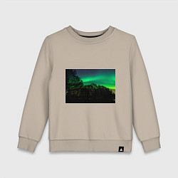 Детский свитшот Северное сияние