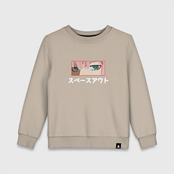 Детский свитшот Zero two