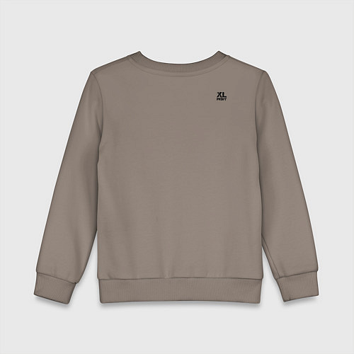 Детский свитшот Эйнштейн / Утренний латте – фото 2