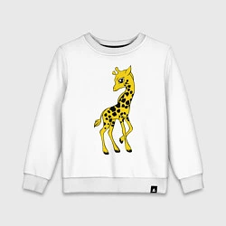 Детский свитшот Маленький жираф