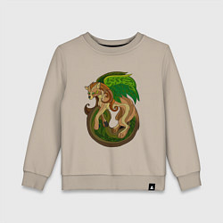 Детский свитшот Древесная крылатая лиса